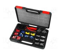 Crimpadora con estuche y varios tipos de conectores nb-crimp-tset01