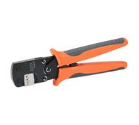 Crimpadora de Cables a Trinquete Pelacables con trinquete para terminales | Alicates Cortaalambres de Precisión para electricistas, hogar, automoción, industria, reparación, construcción,