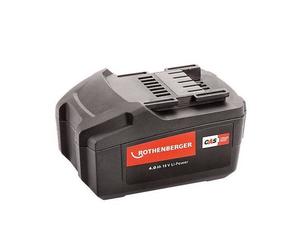 Crimpadora de tubos Batería de iones de litio (18 V/4 Ah) 4000 A