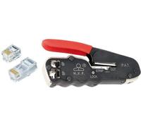 Crimpadora especial para conectores rj11, rj12, rj45