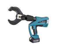 Crimpadora Hidráulica, Cortador de cables hidráulico eléctrico recargable, cortador y alambres, pantalla LCD con 2 baterías litio 18V BZ-65C/85C/105C(BZ-85C)