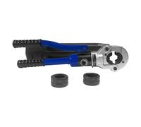 Crimpadora hidráulica, terminal de cable hidráulico con 3 matrices (1"/3/4"/1/2"), para terminales de cable de cobre-aluminio, funcionamiento por cable, barandilla de alambre