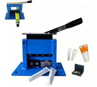 Crimpadora manual de tubos, sellador con impresora de codificación de fecha, prensa manual de alta resistencia, máquina de sellado de cola de tubo de aluminio para crema de zapatos, pasta cosmética