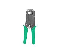 Crimpadora modular RJ45 RJ12 RJ11 para conectores de cable Ethernet Cat5, Cat5E, Cat6, Cat6A, 8P/6P, conectores de red, herramienta de corte y crimpado