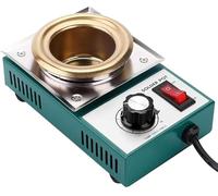 Crisol De Fusión De Plomo Eléctrico De Temperatura Ajustable, Horno De Fusión De Soldadura Portátil Sin Plomo, For Proyectos De Bricolaje De Fundición De Estaño Y Estañado De Alambre(250W)