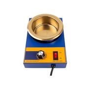 Crisol de soldadura 300W, horno fusión estaño, termorregulación, baño for desoldar, 100/80/50/38mm, 200~450 grados centígrados,Norma industrial(MT-A)