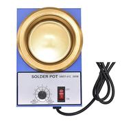 Crisol de soldadura de placa de acero inoxidable for baño 41C, 300W, 100mm, capacidad de placa de baño de soldadura 1500g