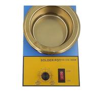 Crisol de soldadura, horno fusión estaño temperatura ajustable 150W 300W for y baño soldadura(250W)(100W)