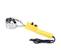 Crisol de soldadura portátil, horno fusión estaño con control temperatura ajustable 300W 500W for soldar(500W with bracket)(300w Temp Control)