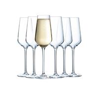 Cristal D'Arques Copas de Champagne Ultime 21 cl Juego de 6