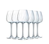 Cristal D'Arques Copas de Vino Swirly 35 cl Juego de 6