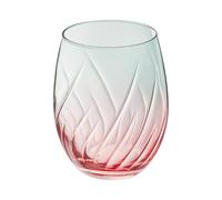 Cristal d'Arques Paris - Colección Swirly Spring - 6 vasos de agua de colores de 36 abricados en Francia - Embalaje reforzado