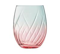 Cristal D'Arques Set de 4 vasos altos Swirly Spring de cristalín 36 cl
