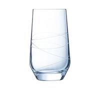 Cristal D'Arques Vasos de Agua de Cristal Abstraction 40 cl Juego de 6