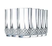 Cristal D'Arques Vasos de Agua de Cristal Longchamp 36 cl Juego de 6