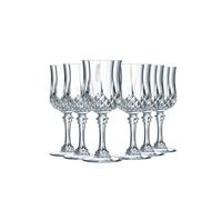 Cristal D'Arques Vasos de Chupito Longchamp 6 cl Juego de 6