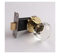 Cristal Estilo Americano Cerradura de Bola Pared Fondo Manija Puerta