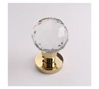 Cristal Estilo Americano Cerradura de Bola Pared Fondo Manija Puerta