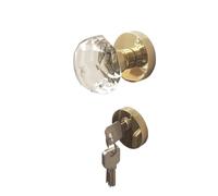 Cristal Estilo Europeo Silencioso Cerradura de Bola Dormitorio