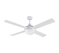 CRISTAL RECORD Ventilador Techo Modelo Millar Blanco Motor AC 4 Palas 1xE27