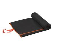 CRIVIT Toalla de microfibra 130 x 80 cm (negro)