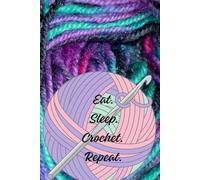 Crochet Pattern Design Notebook: Dot Grid Journal for Yarn Lovers: 6x9 Dotted Paper for Stitch Charts, Pattern Sketching and Project Planning - Aesthetic Yarn Ball Cover Design