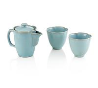 Croci Juego de Porcelana Azul RU 3 pzs