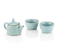 Croci Juego de Porcelana Azul RU 3 pzs