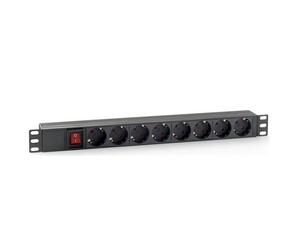 Cromad regleta pdu rack 19' de 8 tomas (potencia máx 3500w, 16a corri