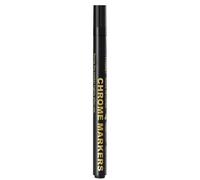 Cromo Marker Pen - Juego de 4 colores, juego de pintura de alta brillo, DIY Craft Detail System | Gold Silver Bronze Reflective Finish Tool Set, Smooth Coating Solution For Metal Mirror Wood Rock