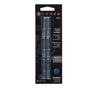 Cross 8924 - Pack de 6 cartuchos de tinta para pluma, color azul/negro
