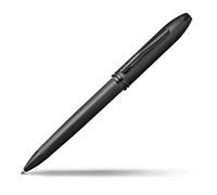 Cross AT0042-62 Bolígrafo Townsend Micro Ranurado y PVD, Negro Mate