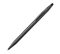 Cross AT0082-136 Bolígrafo Century Classic Micro Ranurado y PVD, Negro Mate