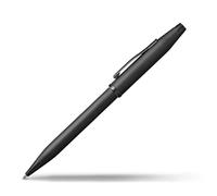 Cross AT0082WG-132 Bolígrafo Century II Micro Ranurado con Detalles en PVP, Negro Mate