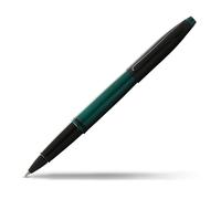 Cross AT0115-25 Bolígrafo Roller Ball Calais Laca y Capuchón, Verde Mate/Negro Mate