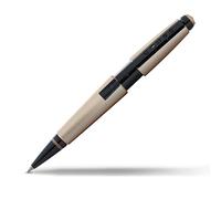 Cross AT0555-14 Bolígrafo Roller Ball Edge Laca y PVD, Avellana Mate/Negro