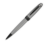 Cross Bailey Bolígrafo lacado gris mate con detalles PVD negros pulidos