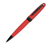 CROSS Bailey Bolígrafo lacado rojo mate con cita PVD negro pulido
