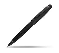 CROSS Bailey - Bolígrafo rodante de laca negra mate con detalles de PVD negro pulido