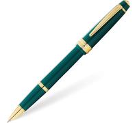 Cross AT0745-12 Bolígrafo Roller Ball Bailey Light con Detalles en Oro, Verde