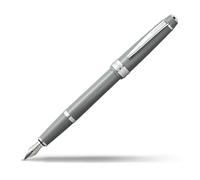 Cross Bailey Light - Pluma Estilográfica, Gris (Glossy Gray)