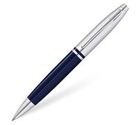Cross Calais Chrome/Blue Lacquer Ballpoint Pen