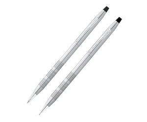 Cross Century Classic cromo satinado bolígrafo / lápiz 0.7mm Set