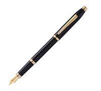 Cross Century II 419-1MF - Pluma estilográfica con detalles en oro de 23 K, color negro