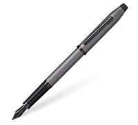 Cross Century II - Pluma estilográfica con grosor fino, color laca gris gunmetal