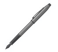 Cross Century II - Pluma estilográfica con grosor medio, color laca gris gunmetal