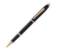 Cross Century II - Roller ball con detalles en oro, color negro