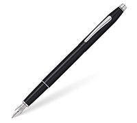 Cross Classic Century - Pluma estilográfica con grosor fino, color laca negra
