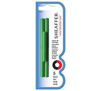 Cross Sheaffer Skrip Fountain Pen Classic Ink Cartridge - Green (five per card)