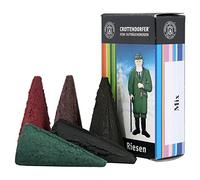 Crottendorfer - Conos de incienso gigantes (5 unidades, tamaño XL, paquete mixto de edición de verano e invierno), fabricado en Alemania